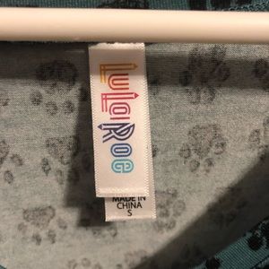 LuLaRoe Tops - LuLaRoe Paw Print Classic T Small NWT LuLaRoe Tops - LuLaRoe Paw Print Classic T Small NWT